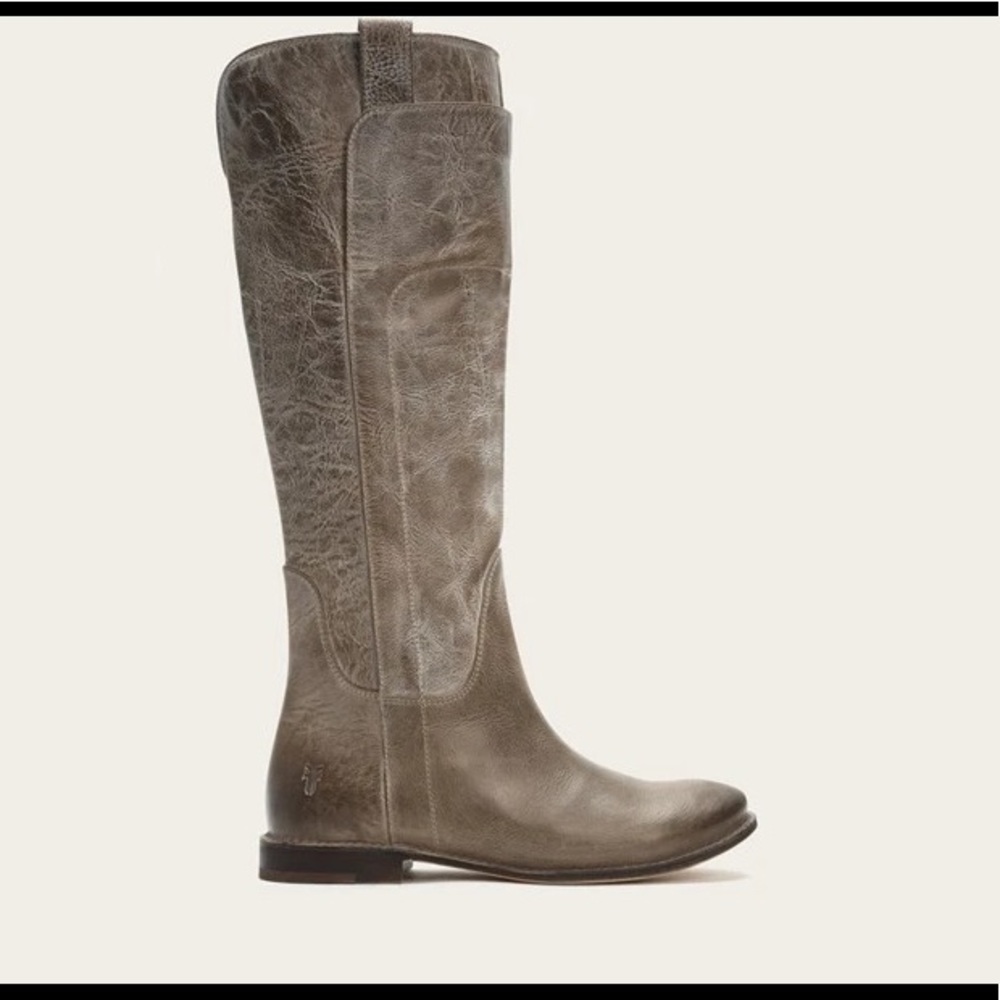 Frye Tall Riding Boot - Grey